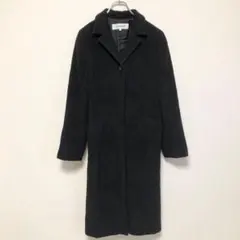 【LAUTREAMONT】(M)アンゴラ混ウールコート/チェスターコート/無地のサムネイル