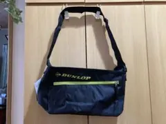 DUNLOP ショルダーバッグ ブラック　ソフトテニス　新品のサムネイル
