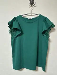 INGNI 袖レースフリルTシャツ