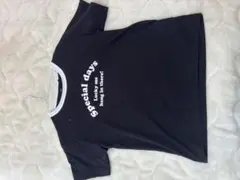 ロゴプリント 半袖Tシャツ ブラック 160cm