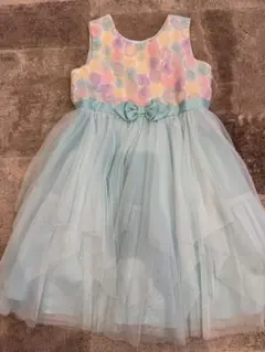 パステルカラー チュールドレス