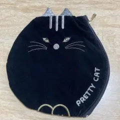 猫の顔ポーチ ⭐️PRETTY CAT