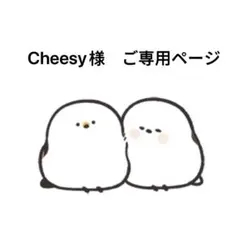 Cheesy様　ご専用ページ