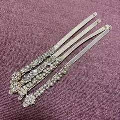 RANDAパールとクリスタル パンプスアクセサリー