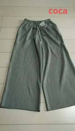 新品　coca　プリーツパンツのサムネイル