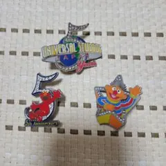 USJ セサミストリート 5周年 限定品 ピンバッチ