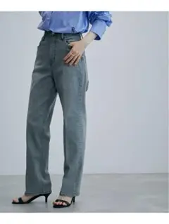 Healthy DENIM アダムエロペ別注 チリペッパー　ハイライズストレートのサムネイル
