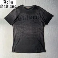 John Galiano ジョンガリアーノ グレー ロゴ Tシャツ Y2Kのサムネイル