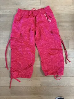 【美品】G-fit☆フィットネスカーゴパンツ☆ピンク/Mサイズのサムネイル