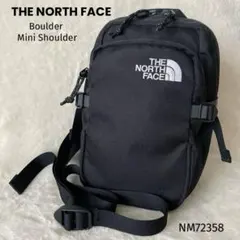【極美品】ノースフェイス ボルダーミニショルダー NM72358 ブラック