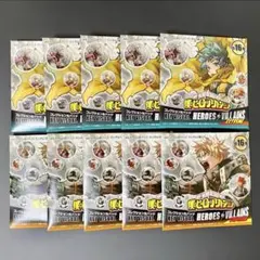 ヒロアカ　原画展　缶バッジ２種　各５点セット