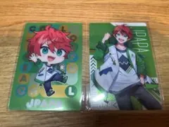 ★カラフルピーチ ウエハース2 キャラクターカード 2枚セット じゃぱぱ★