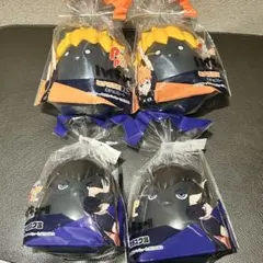 PukuPot ハイキュー!! ヒナガラスチョコ カゲガラスグミ 4個セット