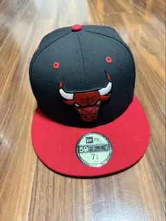 New Era Chicago Bulls 59FIFTY 帽子　7 8/5のサムネイル