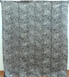 古布　敷き布　蓮の花　蓮の葉　絞り染め　絹？　珍品　古美術　骨董　古民芸 古布 敷き布 蓮の花 蓮の葉 絞り染め 絹？ 珍品 古美術 骨董 古民芸