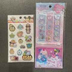 キラキラおはじきシール ケース付き　ぷっくりシール ぷくぷくシール