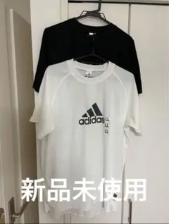 春SALE、新品未使用・Oサイズ・adidas製エクエィップメント 白Tシャツ