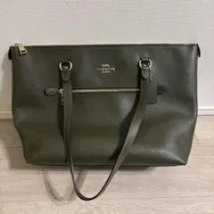COACH オリーブグリーン トートバッグ