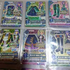 アイカツカード　アビサルシスター　ブルーローズノーブルコーデ　セット