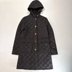 美品⭐️MACKINTOSH キルティングロングコート 英国製 36 裏地総柄