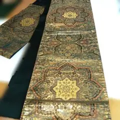 袋帯 正絹 金糸 鹿 花文様 六通柄　龍村との伝言 袋帯 正絹 金糸 鹿 花文様 六通柄 龍村との伝言 - メルカリ