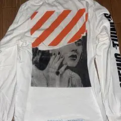 OFF-WHITE グラフィック長袖カットソー