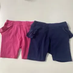 UNIQLOベビー　ベビーレギンス　半ズボン フリル　80㎝