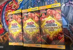 遊戯王 プレミアムパック2023 シュリンク付き 3BOX 未開封 新品未開封 遊戯王OCG プレミアムパック2023 3BOX シュリンク付き