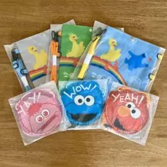 ユニバ　ポーチ　チケットホルダー　usj セサミストリート　近鉄ホテル　非売品