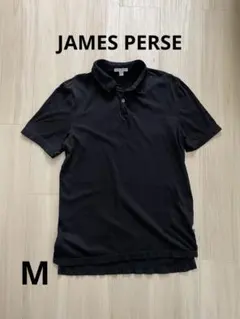 JAMES PERSE ブラック ポロシャツ サイズ1のサムネイル