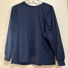 AMERICAN HOLIC ネイビー M パフスリーブ Tシャツ