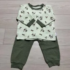 UNIQLOキルトパジャマ　プーさん90センチ