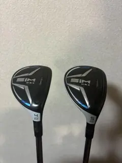 sim max rescue ユーティリティ　テーラーメイド　u4 u5セット