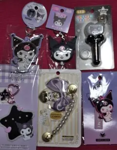 クロミ　ストラップ　キーホルダー　ミラー　まいぱちるん　ペンライト形マスコット