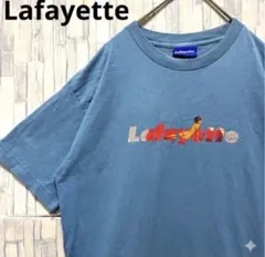 ラファイエット 半袖 Tシャツ ガール 女の子 くすみブルー M メキシコ製のサムネイル