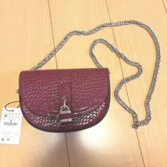 Stradivarius ストラディバリウス クロコダイル風 ショルダーバッグのサムネイル