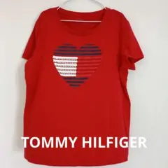 TOMMY HILFIGER レッド Tシャツ S/P