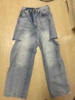 GRL デニムパンツ ライトブルー Mサイズのサムネイル