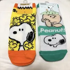 PEANUTS スヌーピー　靴下　２個セット