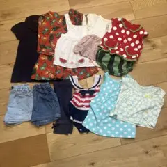 夏服　女の子　70〜80 まとめ売り