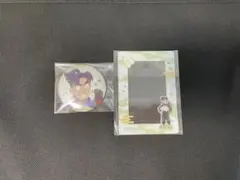 忍たま乱太郎　東武動物公園　潮江文次郎　硬質ケース　缶バッジ