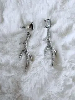Swarovski 2way クリスタルピアス