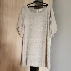 グレース・クラス 刺繍入り五分袖チュニックのサムネイル
