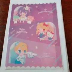 推しの子×サンリオキャラクターズ（パープル）　 A4　クリアファイル　①