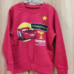 ベルメゾン　トレーナー　サイズ１２０　カーズ・赤