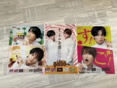 ガルボ クリアファイル クリアポスター SexyZone 中島健人 菊池風磨