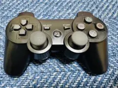 PS3用 ワイヤレスコントローラー（互換品）ブラック