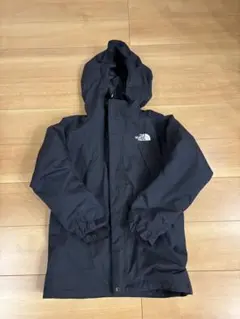 The North Face キッズ　黒 フード付きジャケット(フリース付)