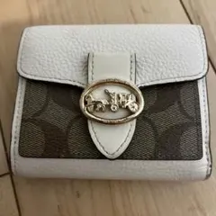 COACH コーチ 二つ折り財布 レディース