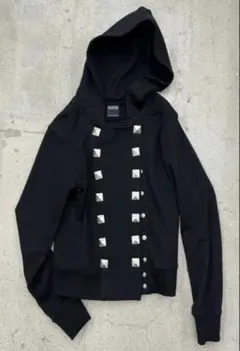 DIOR HOMNE ディオールオム 08AW スナップボタンフーディ パーカー Dior × Hedi Slimane FW08 Dior Homme Snap Button Hoodie by Hedi